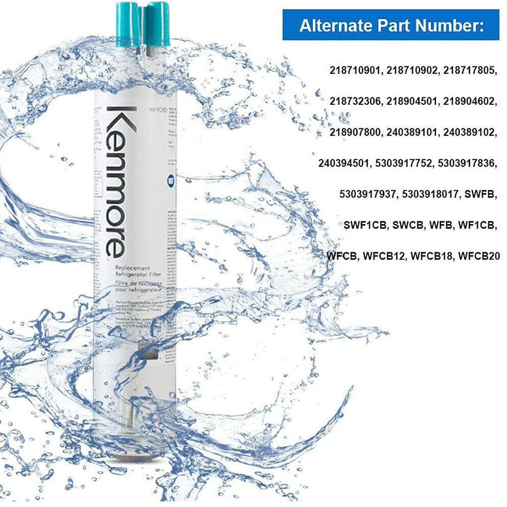 2Pack 9083 Kenmore Replacement Refrigerator Water Filter