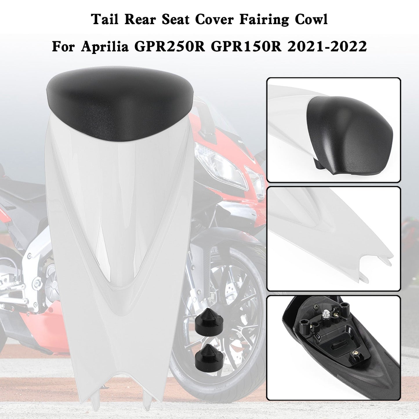 Tail Rear Seat Cover Fairing Cowl For Aprilia GPR250R GPR150R 2021-2022