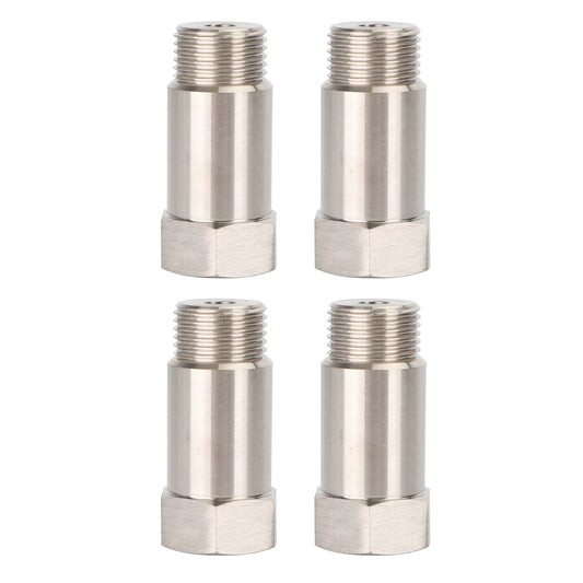 4PCS Sensor Test Pipe Extension Extender Adapter Spacer M18 X 1.5 Bung 45mm