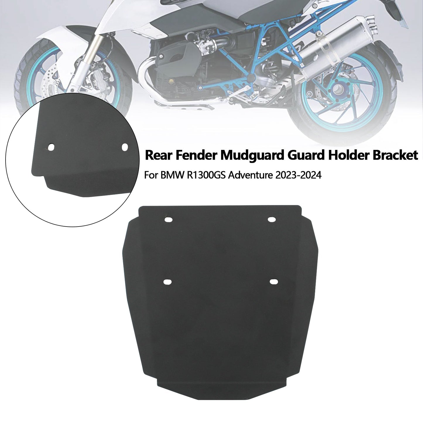 23-24 BMW R1300GS ADV Rear Fender Mudguard Guard Holder Bracket