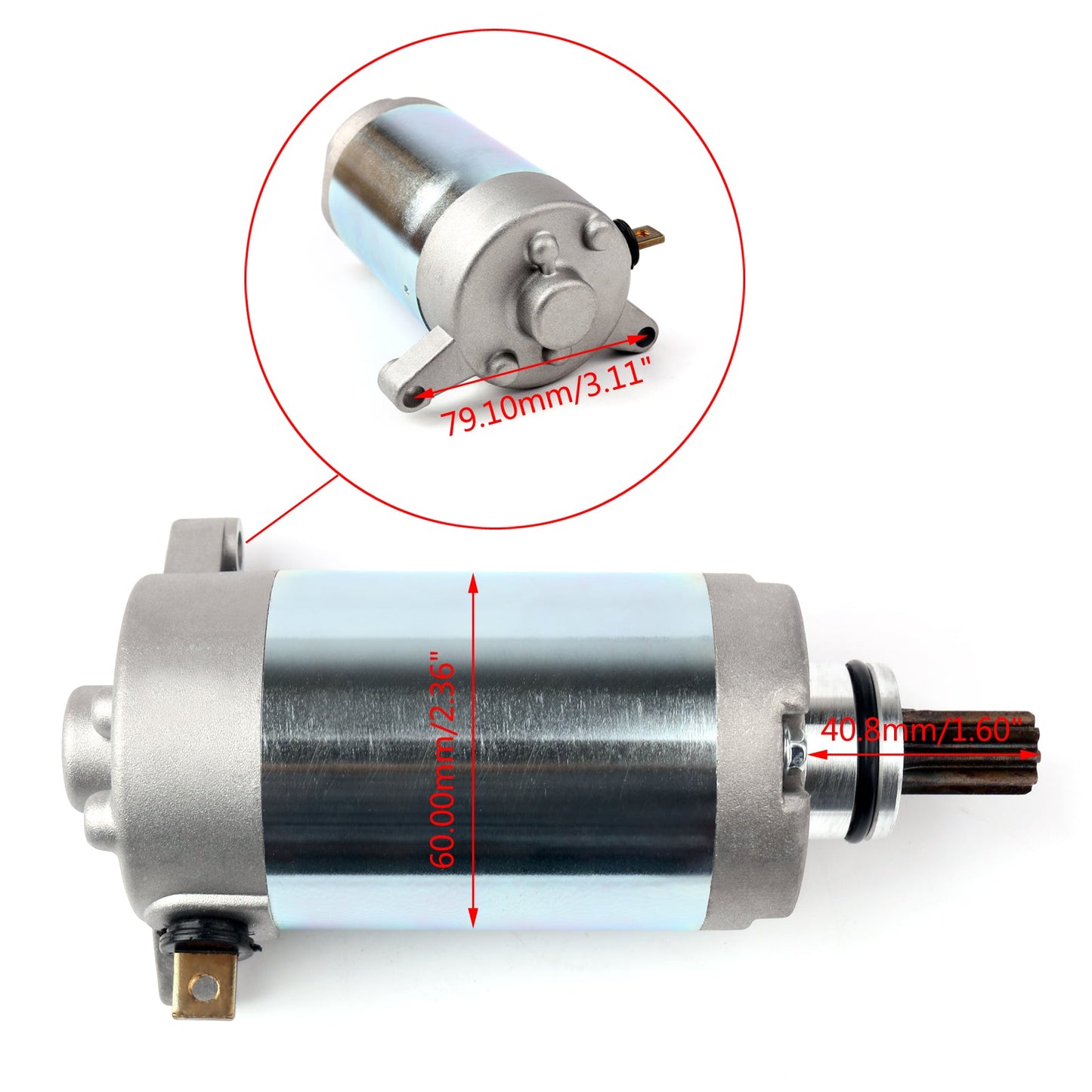 Motor Starter For Yamaha XT125R 05-08 YB125 YBR125ED 05-14 YBR125ESD 2008/2011 Champoo