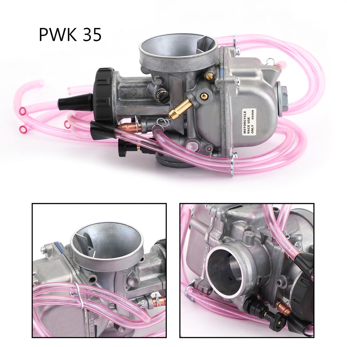 PWK35 Air Striker Carburetor Fit For Yamaha YFZ350 YZ250 Honda ATV TRX250R CR250 Suzuki LT250 LT500 Kawasaki KDX200 KDX220