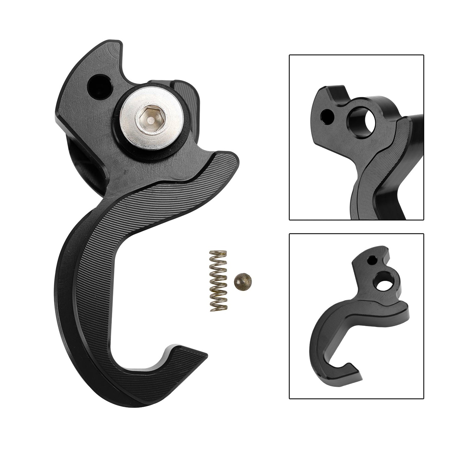 Holder Helmet Hooks Bracket Black For Yamaha Tricity 125 2014-2021 155 2016-2023