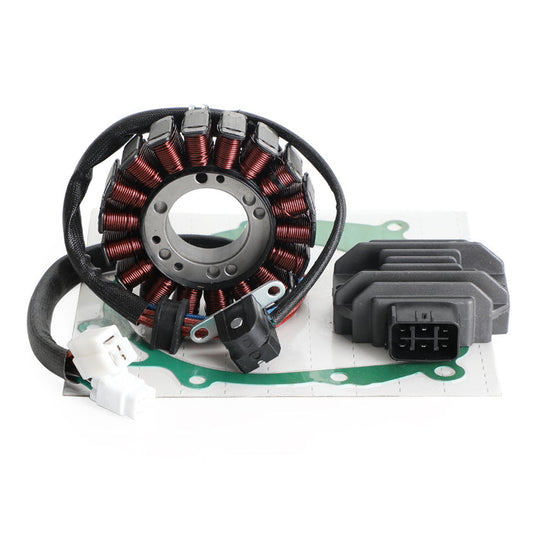 Magneto Stator+Voltage Rectifier+Gasket For Suzuki LTZ400 Quadsport Z400 03-08 Champoo Fedex