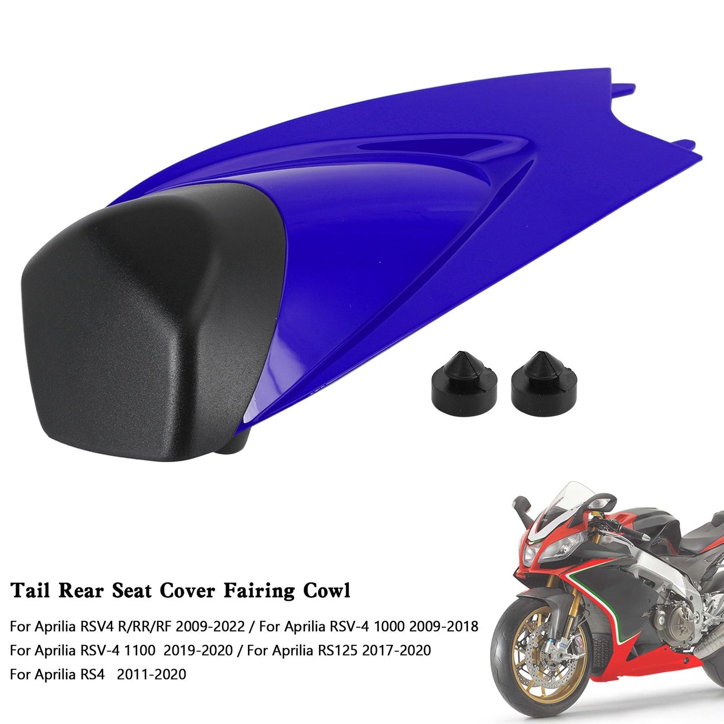 Rear Seat Cover Fairing Cowl for Aprilia RS125 RS4 RSV4 1000 2009-2022