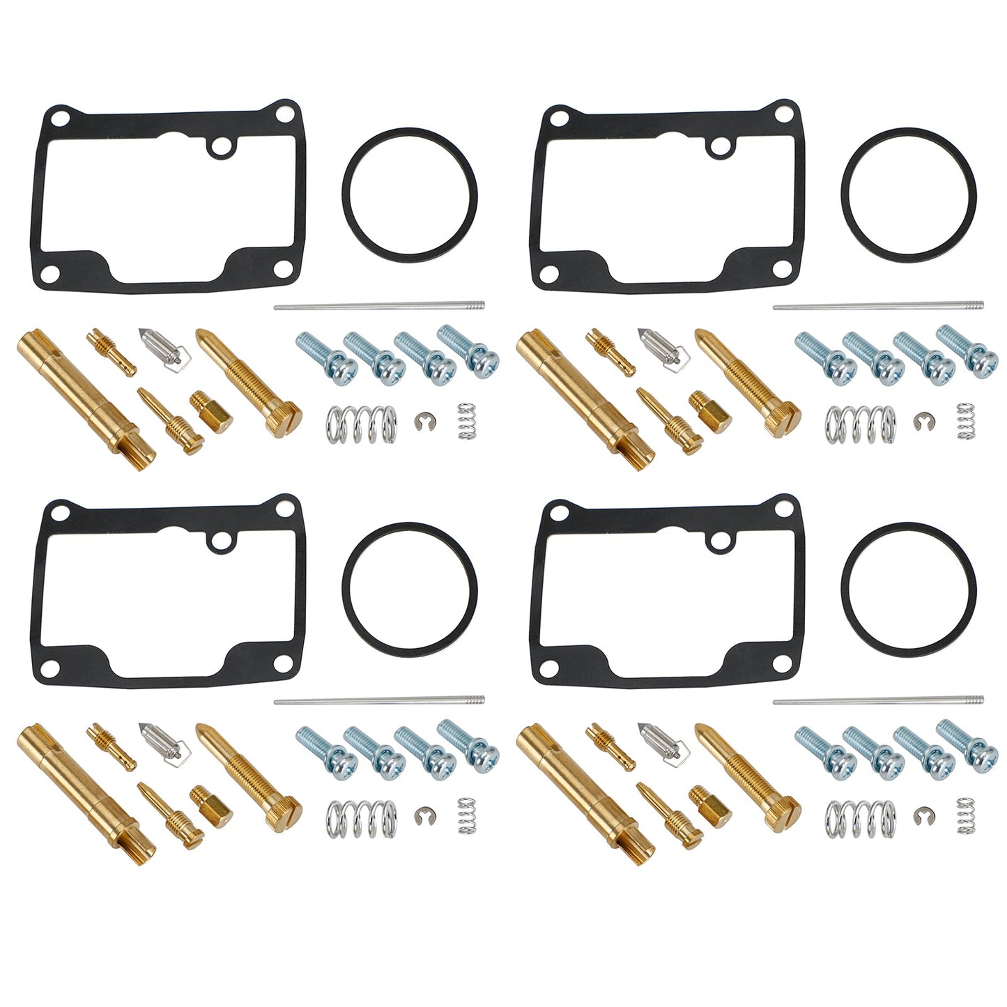 4X Carburetor Rebuild Repair Kit fit for MIKUNI VM34-619 Russian Mechanics RMZ-640