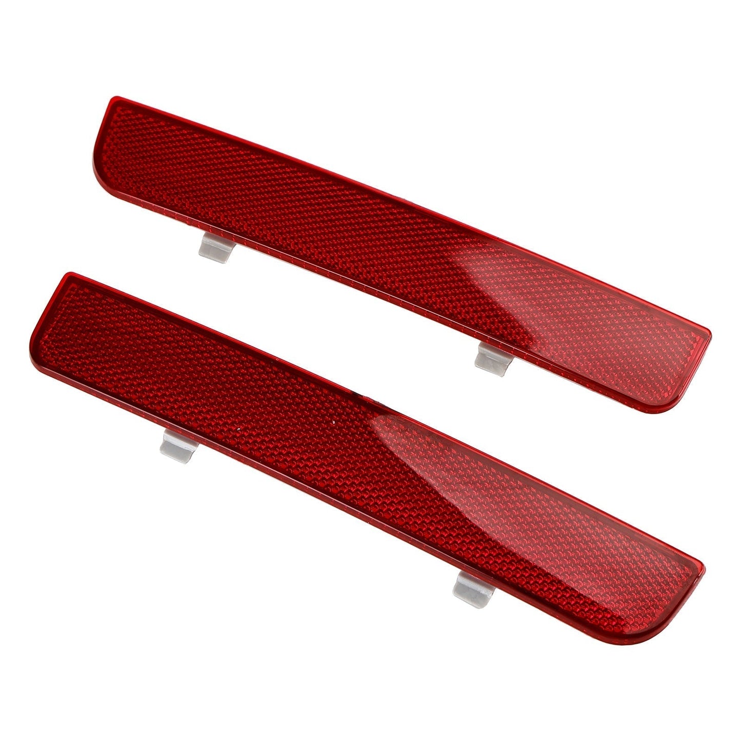 2008-13 Land Rover Freelander 2/LR2 2x Red Rear Bumper Reflector Stop Brake Light LR006348 LR006349