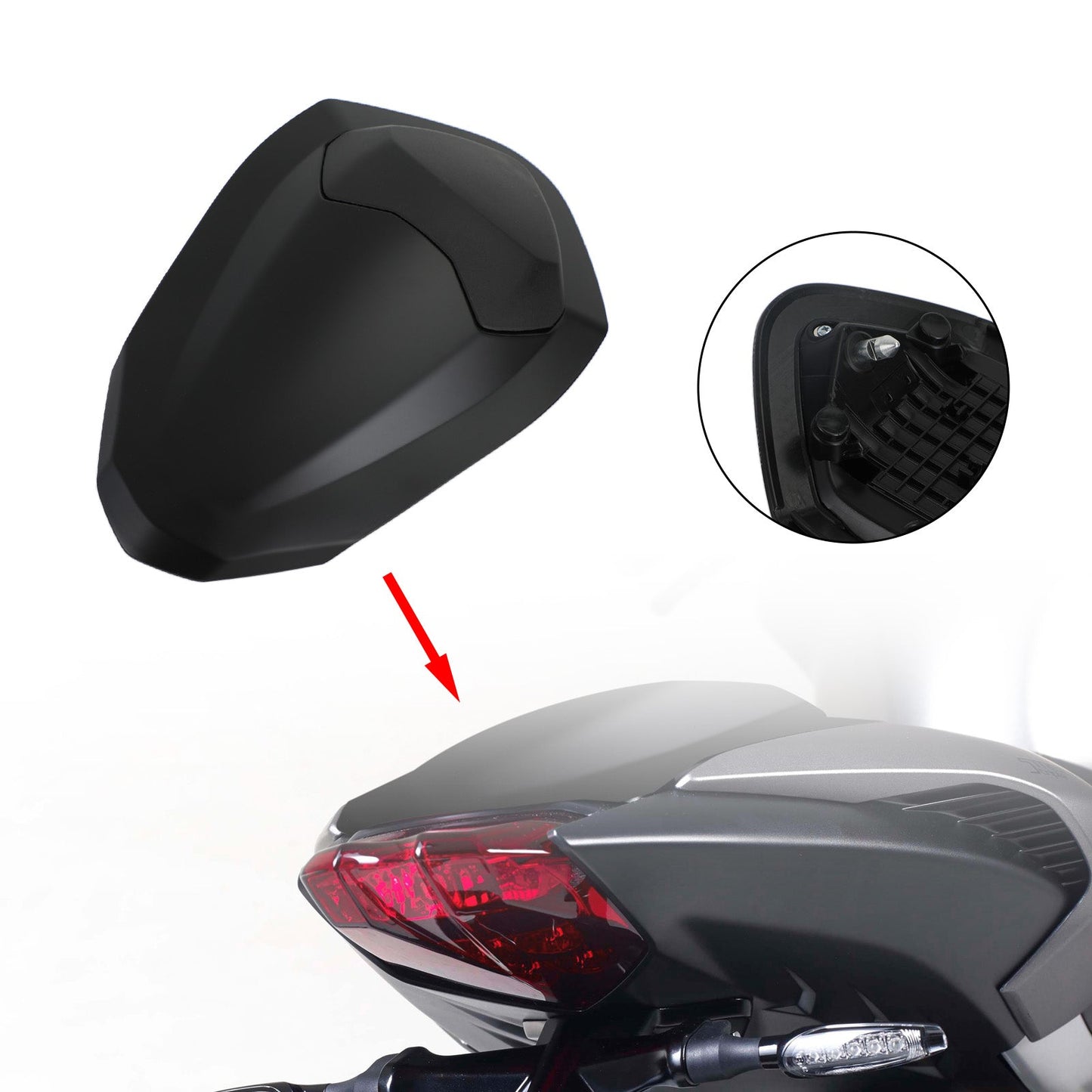 Rear Tail Seat Fairing Cowl Cover For Street Triple RS 765 2017-2019