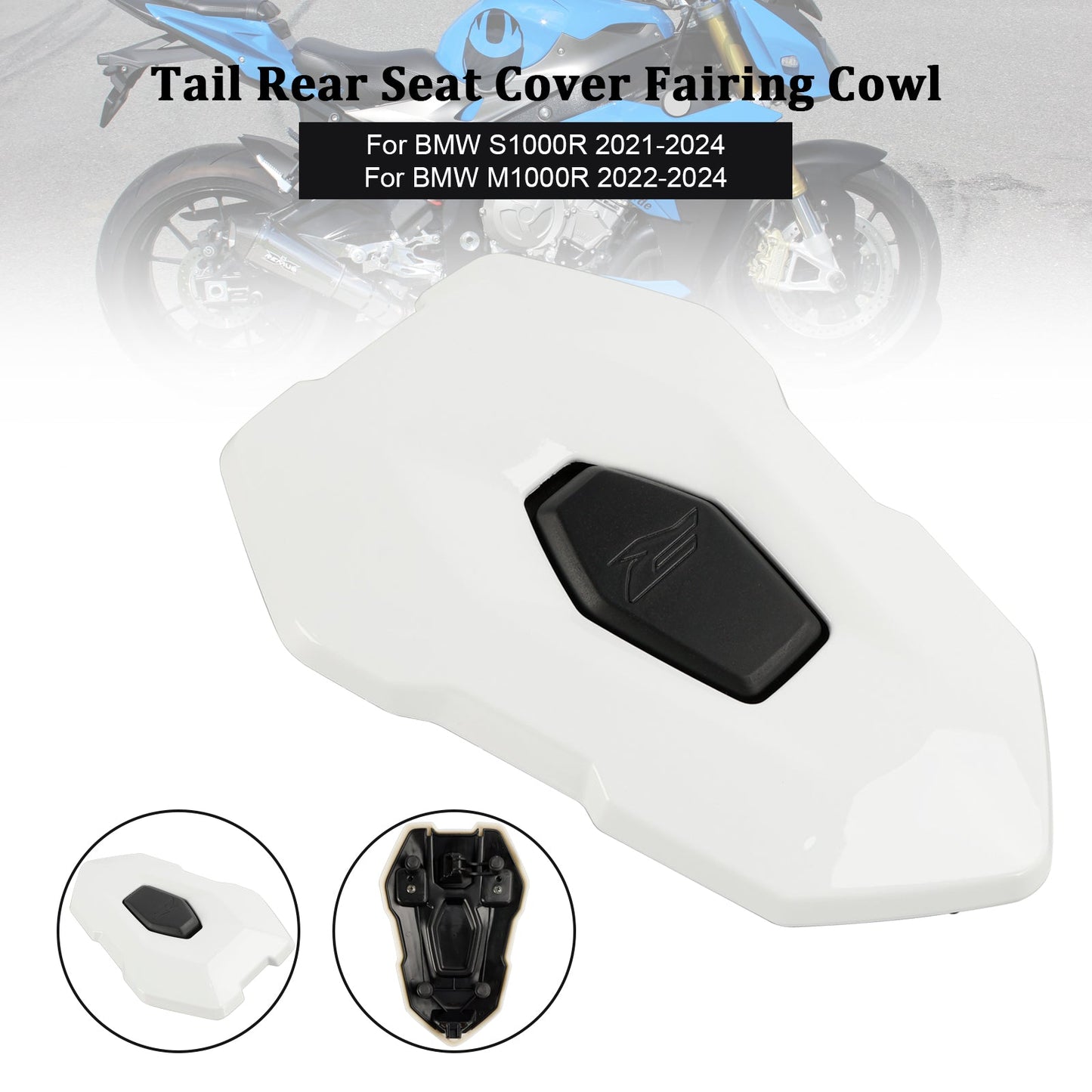 BMW 21-24 S1000R & 22-24 M1000R Tail Rear Seat Cover Fairing Cowl