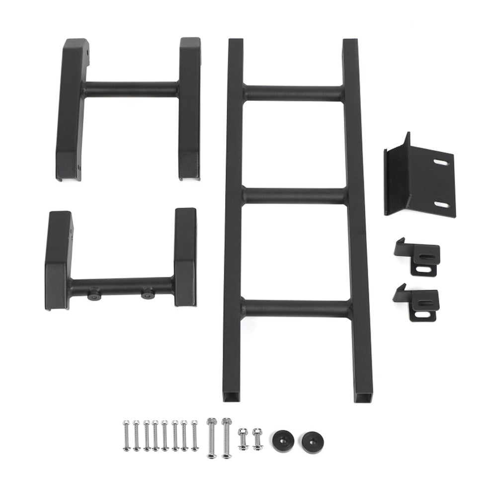 Suzuki Jimny 2019+ New Aluminum Car Rear Tail Door Ladder Climbing BLK