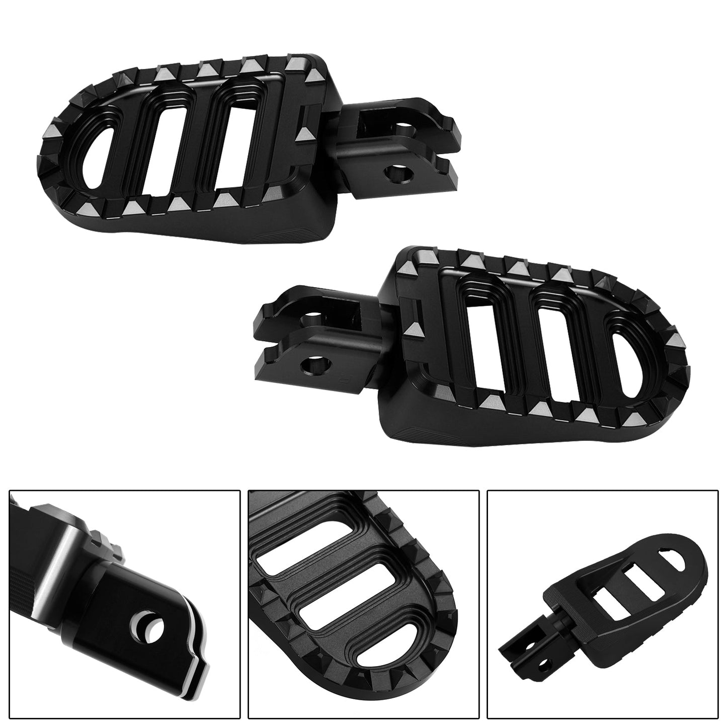 Front Footrests Foot Peg fit for Sportster S Lower Rider Fat Bob Softail Slim