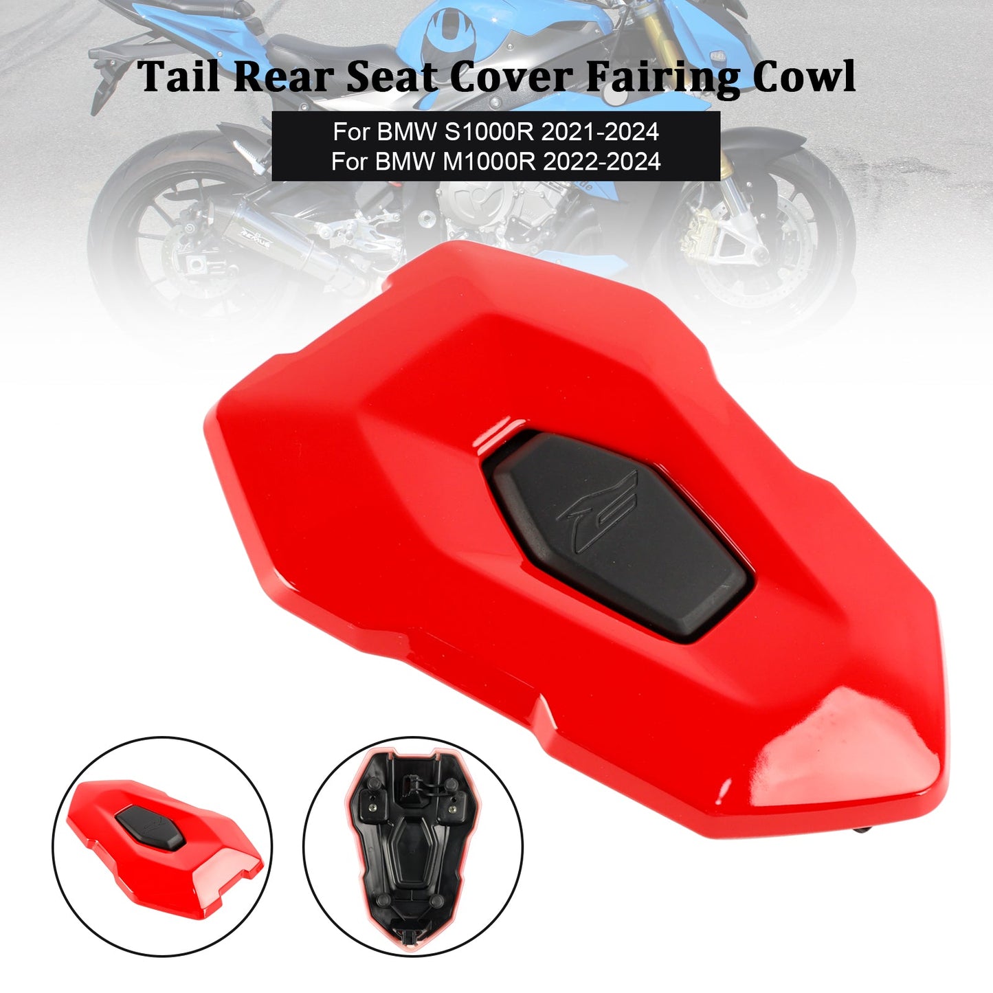 BMW 21-24 S1000R & 22-24 M1000R Tail Rear Seat Cover Fairing Cowl