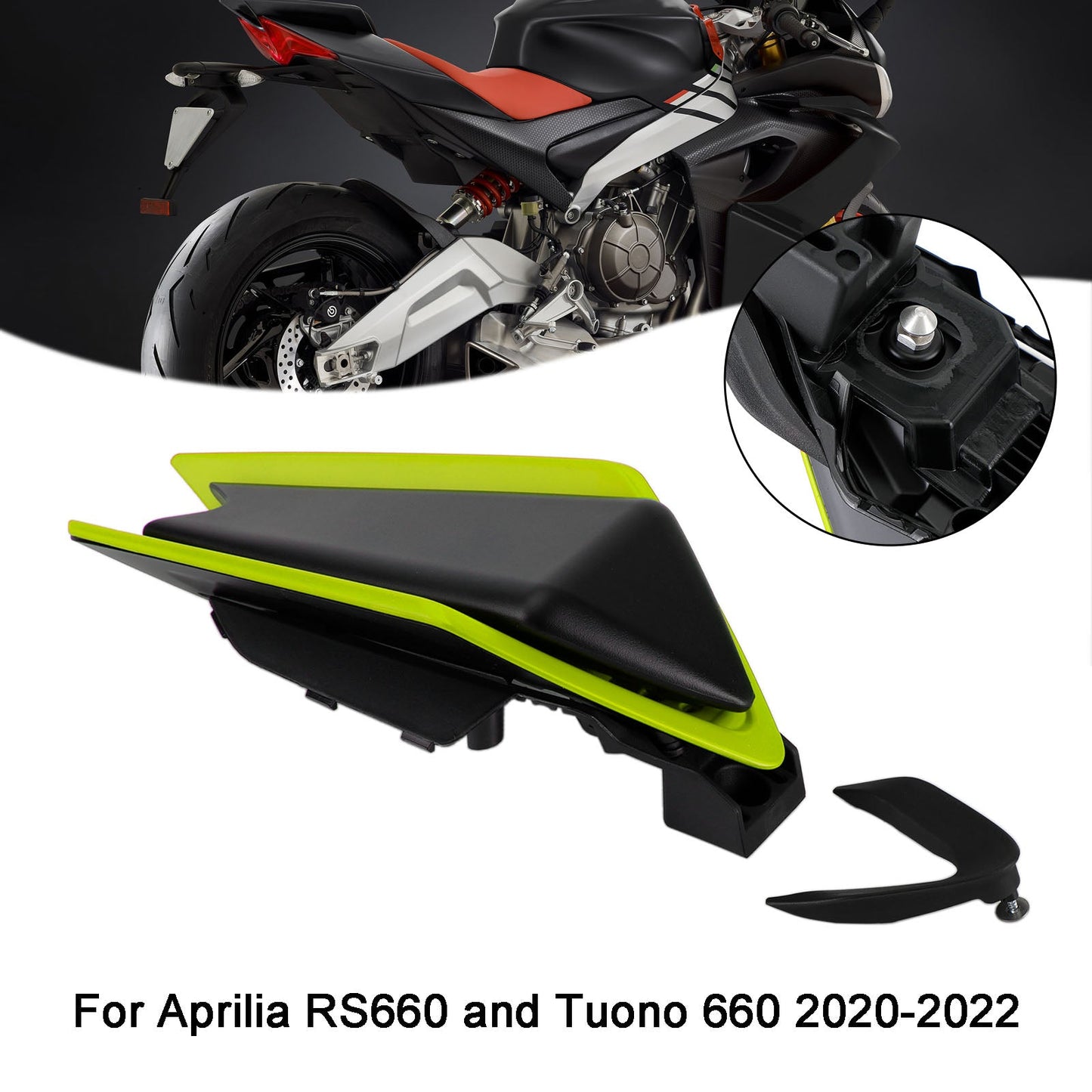 Rear Cowl Tail FAIRING Cover For Aprilia RS660 RSV4 Tuono 660 2020-2022