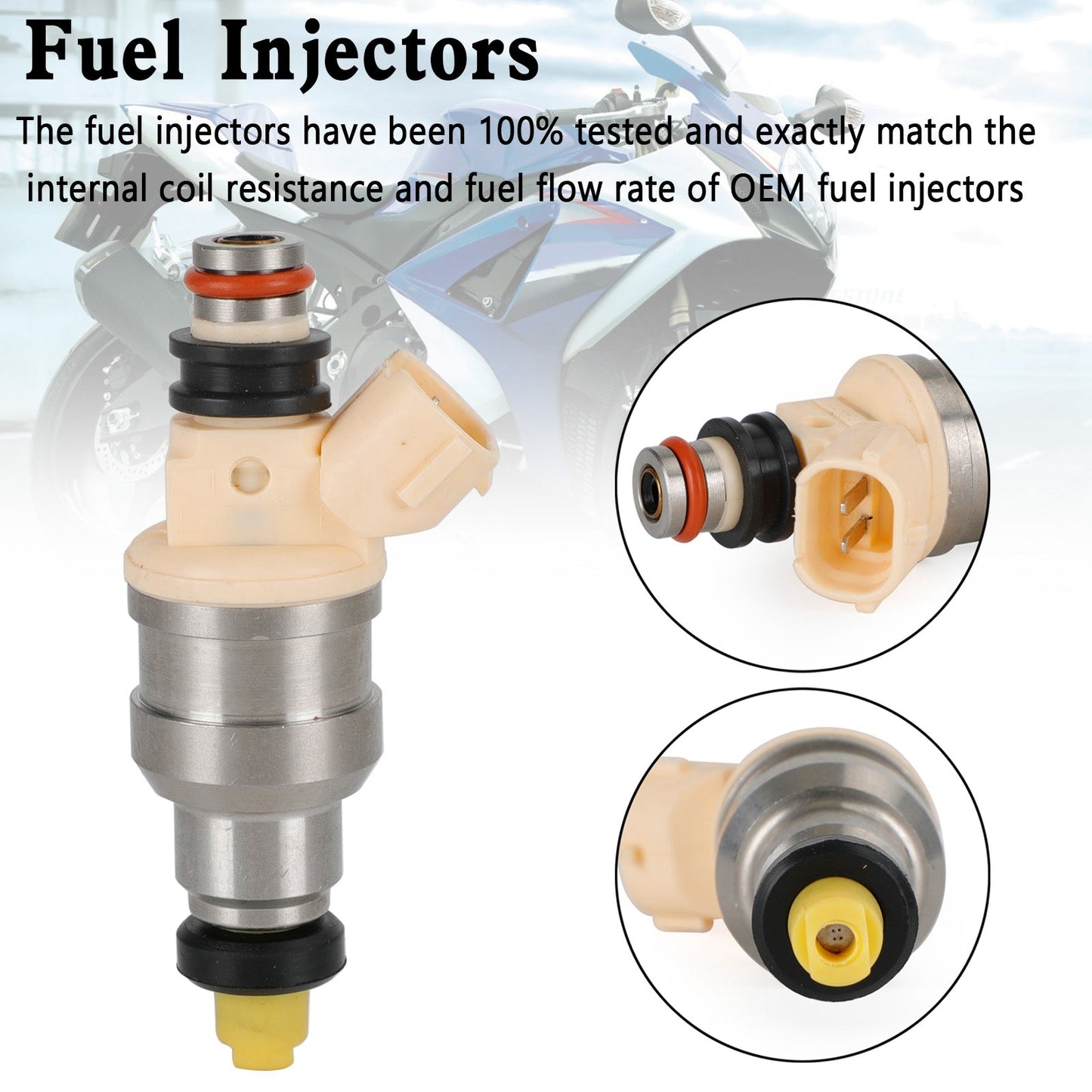 1992-1998 Suzuki Sidekick 1571058B00 Fuel Injectors