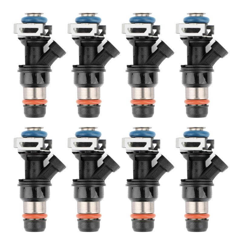 2000-2006 GMC Envoy 5.3L 8PCS Fuel Injectors 25317628 25323974 25320287