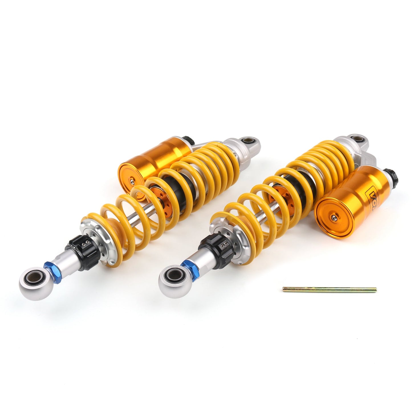 360mm 14inches Adjustable Rear Shock Absorbers Fit For Kawasaki Zephyr 750 Zephyr 110 Pair Gold