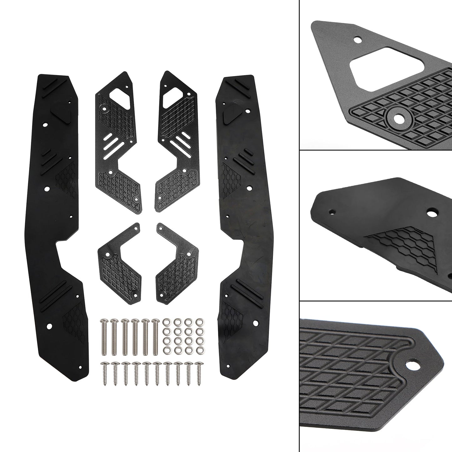 Footrest Foot Pegs Pedal Footboard Plate Guard fit for HONDA ADV160 2022-2023