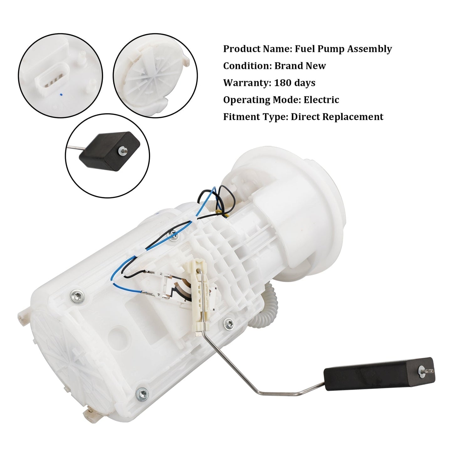 1998-2005 VW LUPO I (6X1, 6E1) 1.4L Fuel Pump Module Assembly 5814267RMP