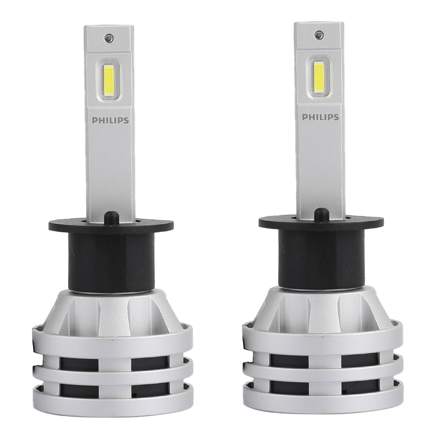 2PCS Philips H1 Led Ultinon Essential Car White Headlight Bulbs 6500K 19W