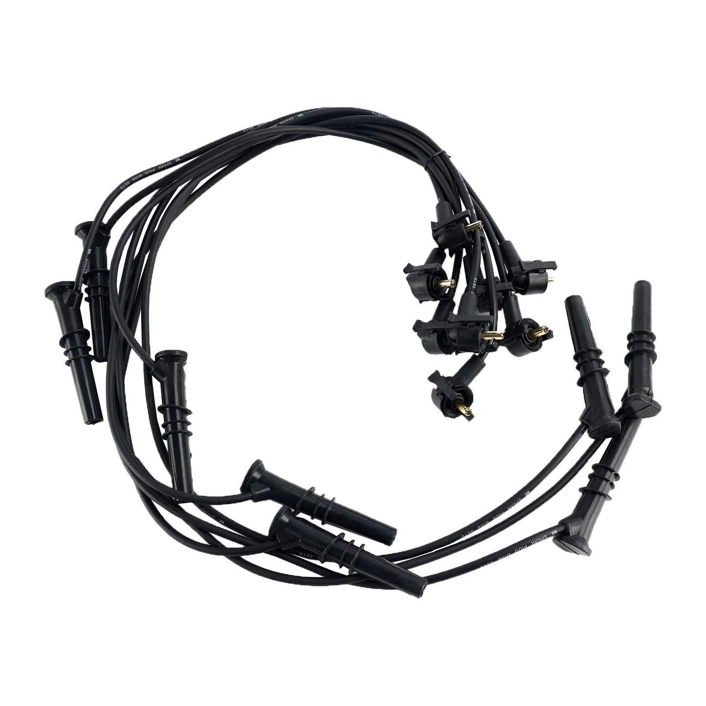 1997-1999 Ford F-150 F-250 V8 4.6L 2 Ignition Coil Pack 8 Spark Plugs and Wire Set FD487 DG530