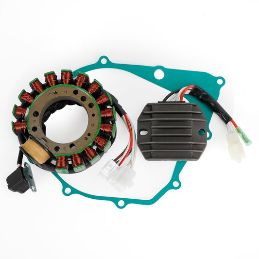 Generator Stator Regulator Rectifier Gasket For Yamaha YFM Kodiak 400 4WD 1999 Champoo FedEx Express Shipping