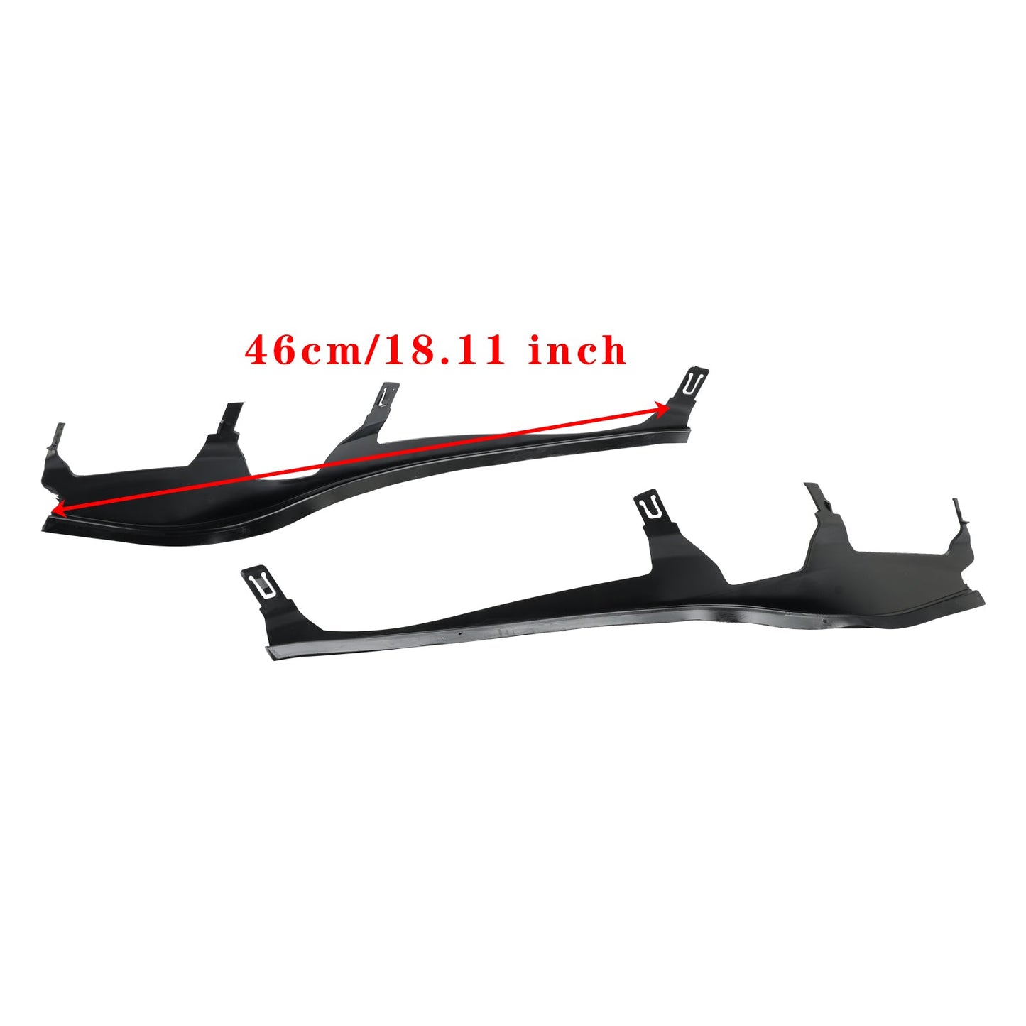 03/2003-2006 BMW 325Ci 330Ci E46 Coupe Cabrio LCI L+R Pair Upper Headlight Cover Strip Set 63126934751