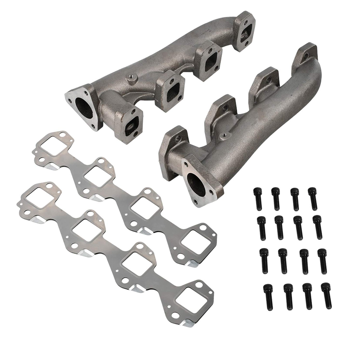 2011-2016 6.6L Duramax LML High Flow Race Exhaust Manifolds & Gasket Champoo