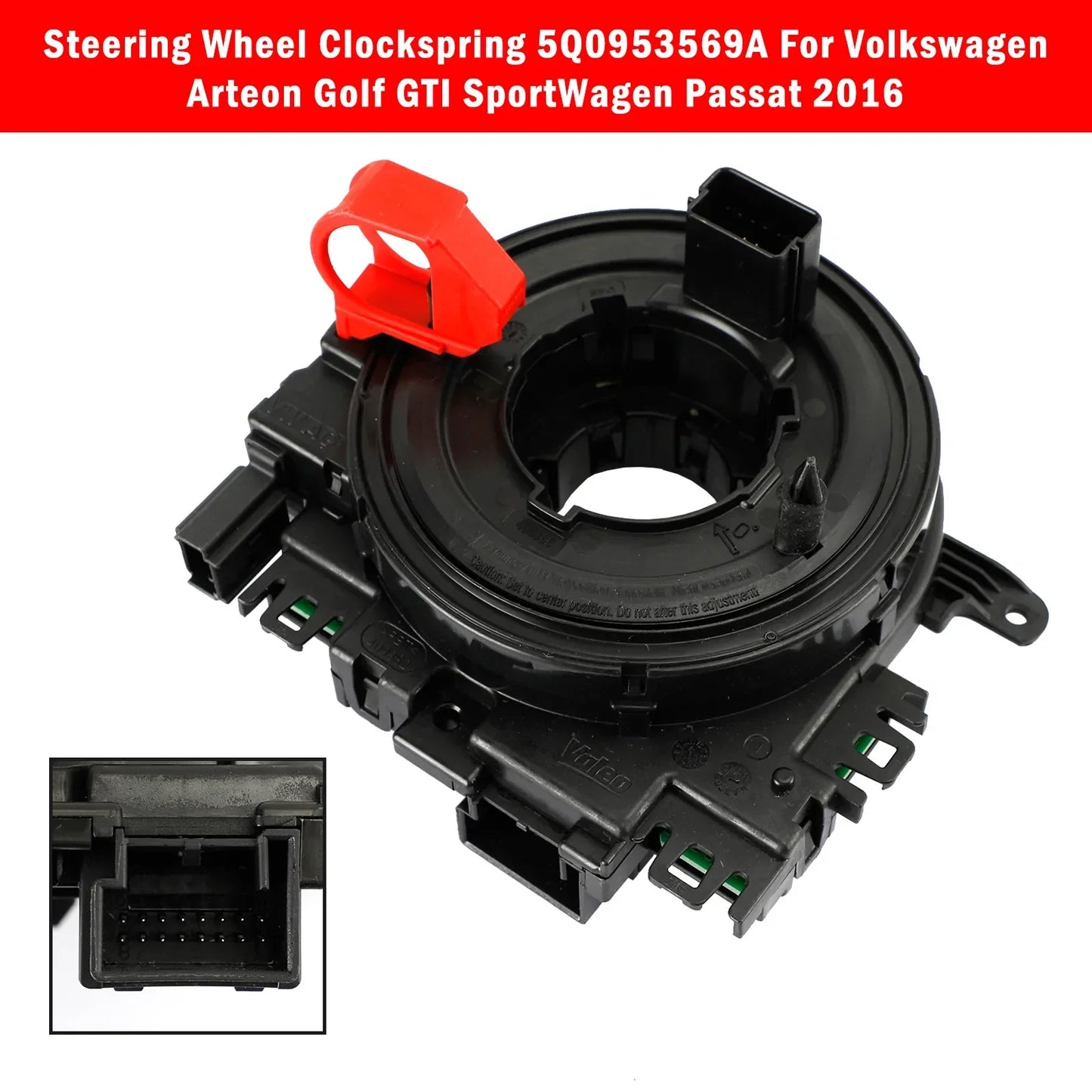 Steering Wheel Clockspring 5Q0953569A For VW Arteon Golf GTI SportWagen