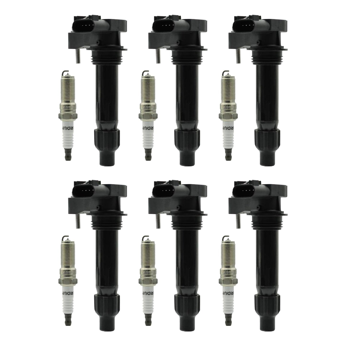 2010 Buick Allure V6 3.0L 3.6L 6PCS Ignition coil+6PCS Spark Plug UF569 D515C 12610626 12618542