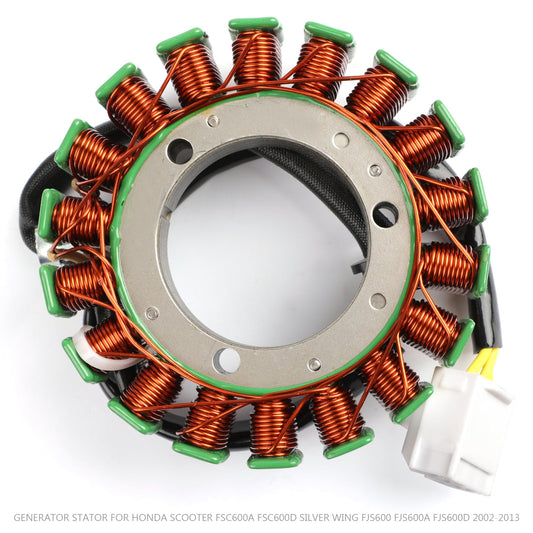 Stator Fit for Honda 31120-MCT-003 31120-MEF-003 31120-MCT-681 31120-MFT-641