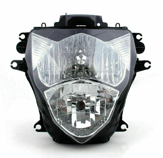 11-12 Suzuki Gsxr 600 750 Front Headlight Grille Headlamp Led Protect White