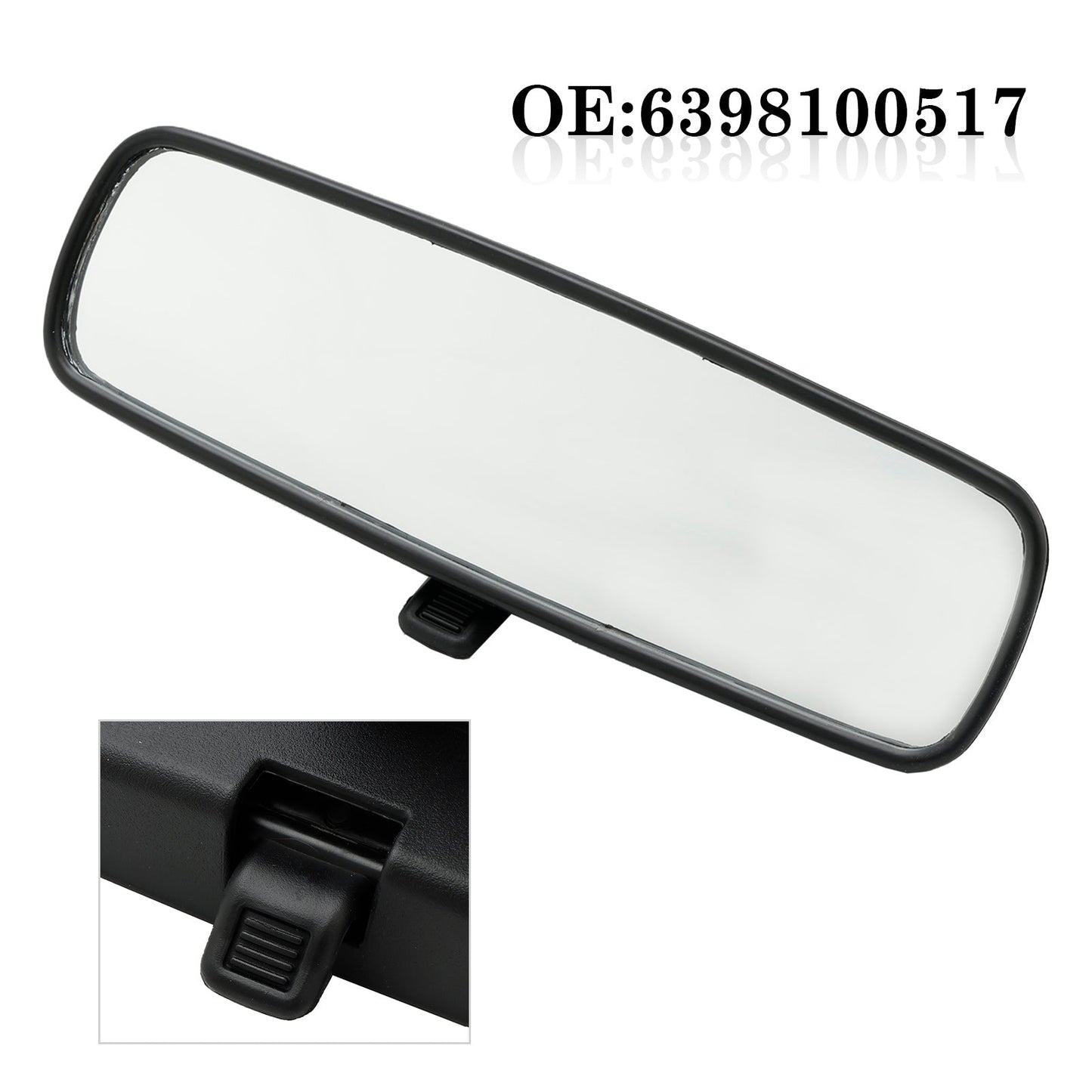 2010-2018 Mercedes-Benz W603 Sprinter 2500/3500 Interior Rear View Mirror 6398100517