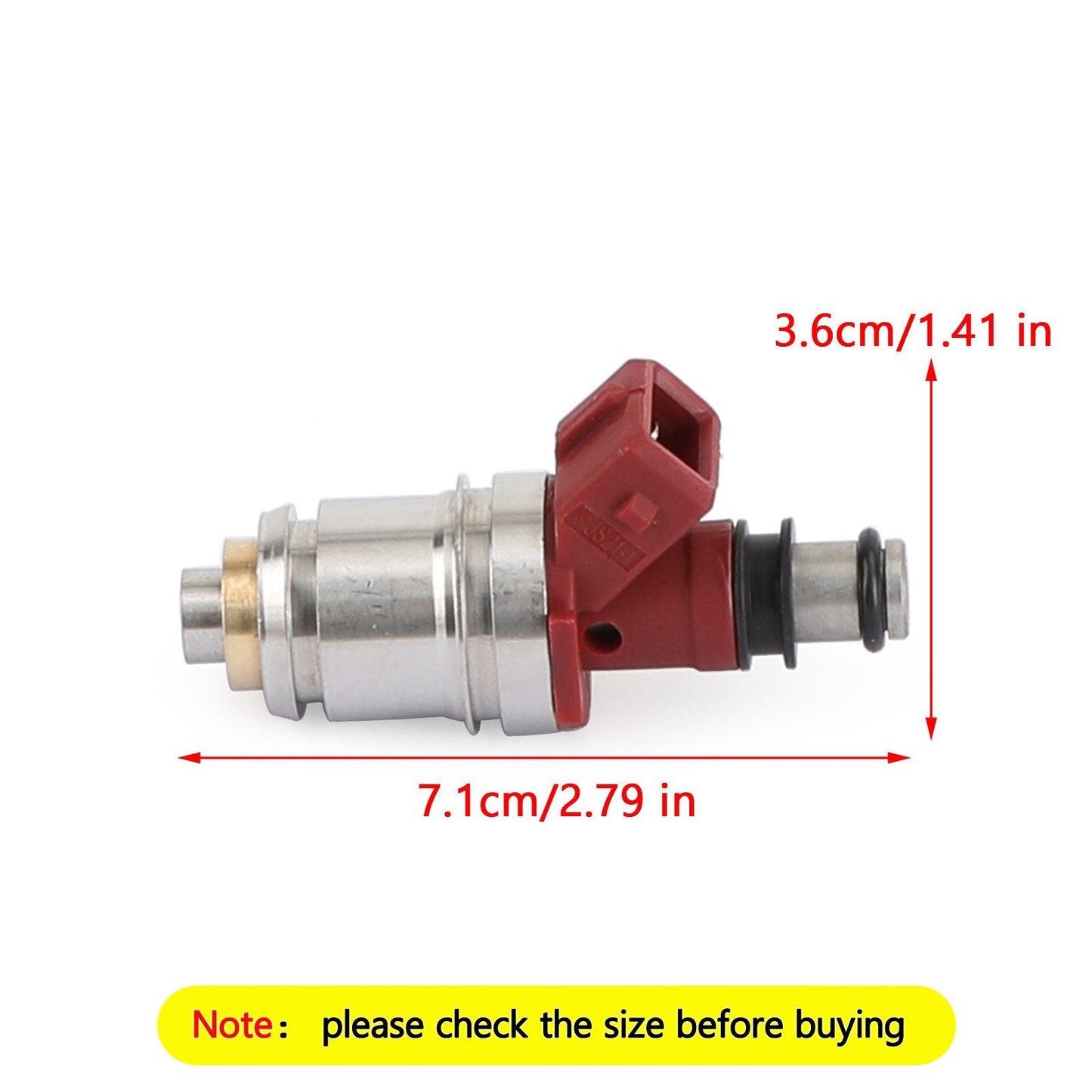 Fuel Injectors 16600-86G00 Fit 1990-1995 Nissan Pickup D21 2.4L I4 Champoo