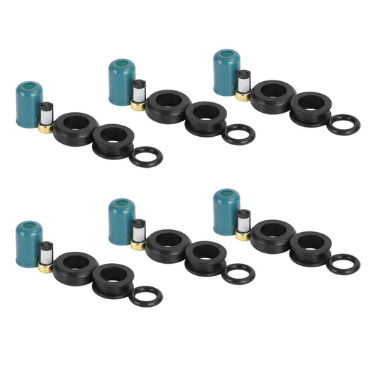 1988-1995 Toyota 4Runner/Pickup 3.0L 3VZE  6PCS Fuel Injectors Repair Seal Rebuild Kit Champoo