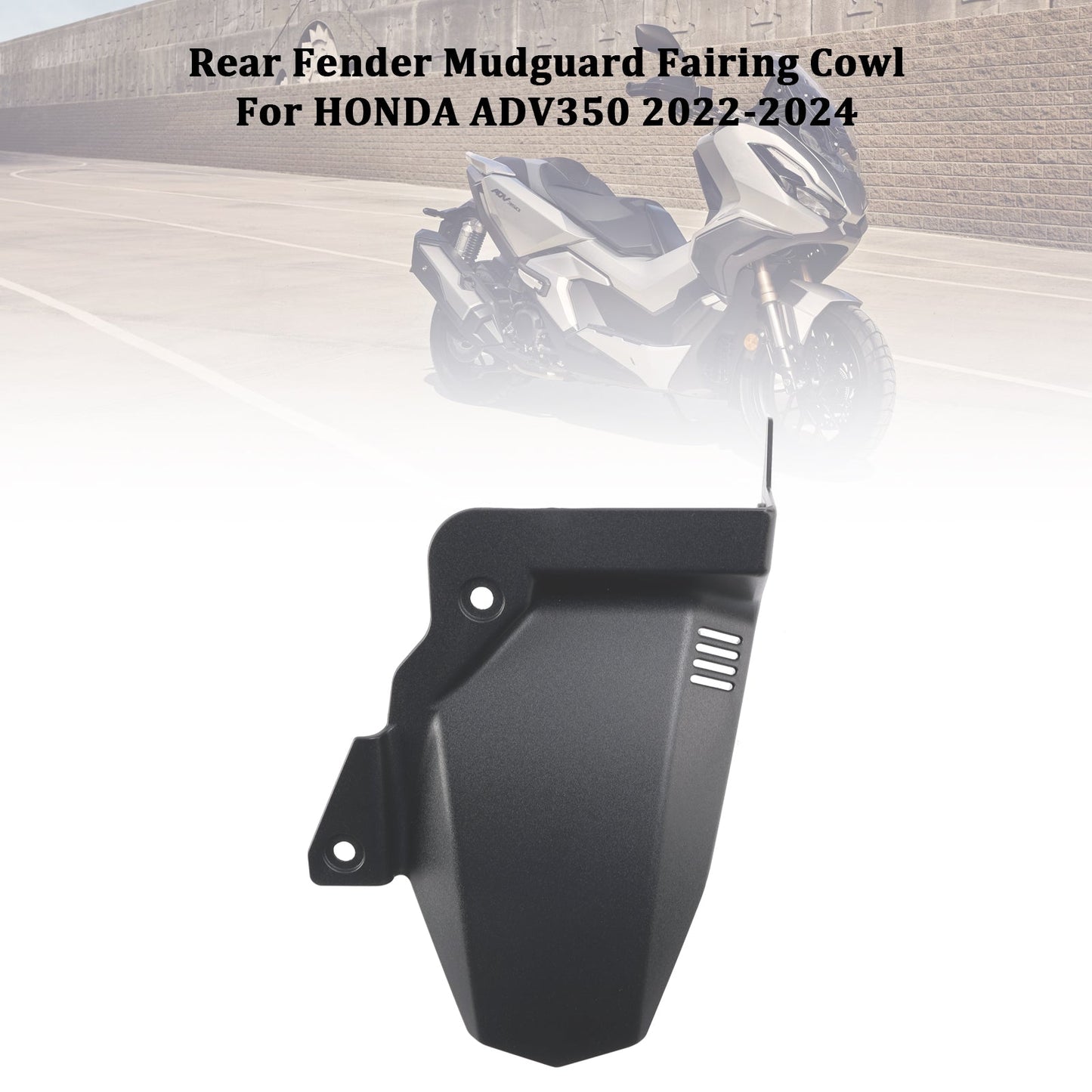 22-24 HONDA ADV350 Rear Fender Mudguard Fairing Cowl