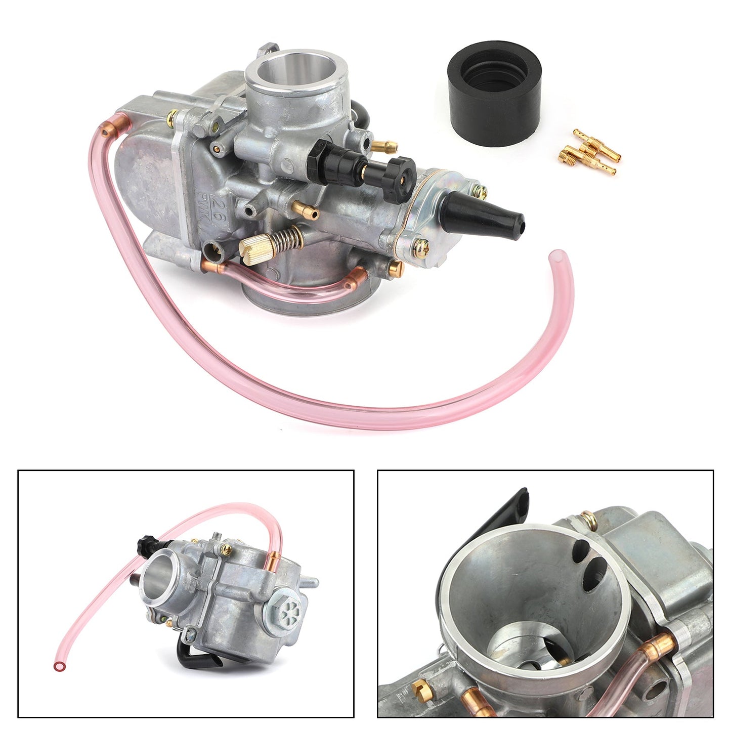 26MM Universal 26 MM PWK Motorcycle Carburetor For Keihin Mikuni Dellorto Koso