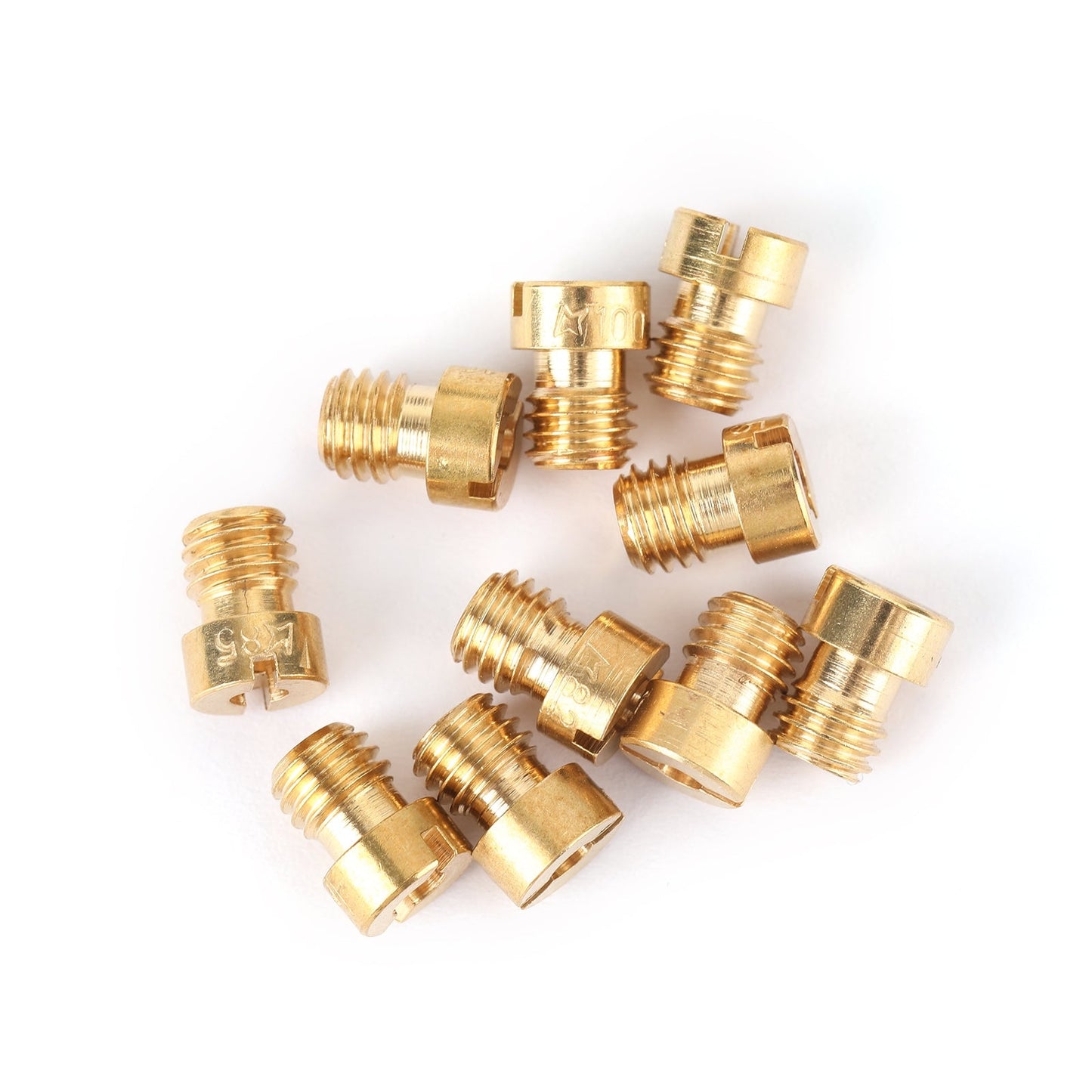 10set Round Head Main Jet 5mm 82-105 For GY6 Motorcycle Scooter Carburetor PZ19