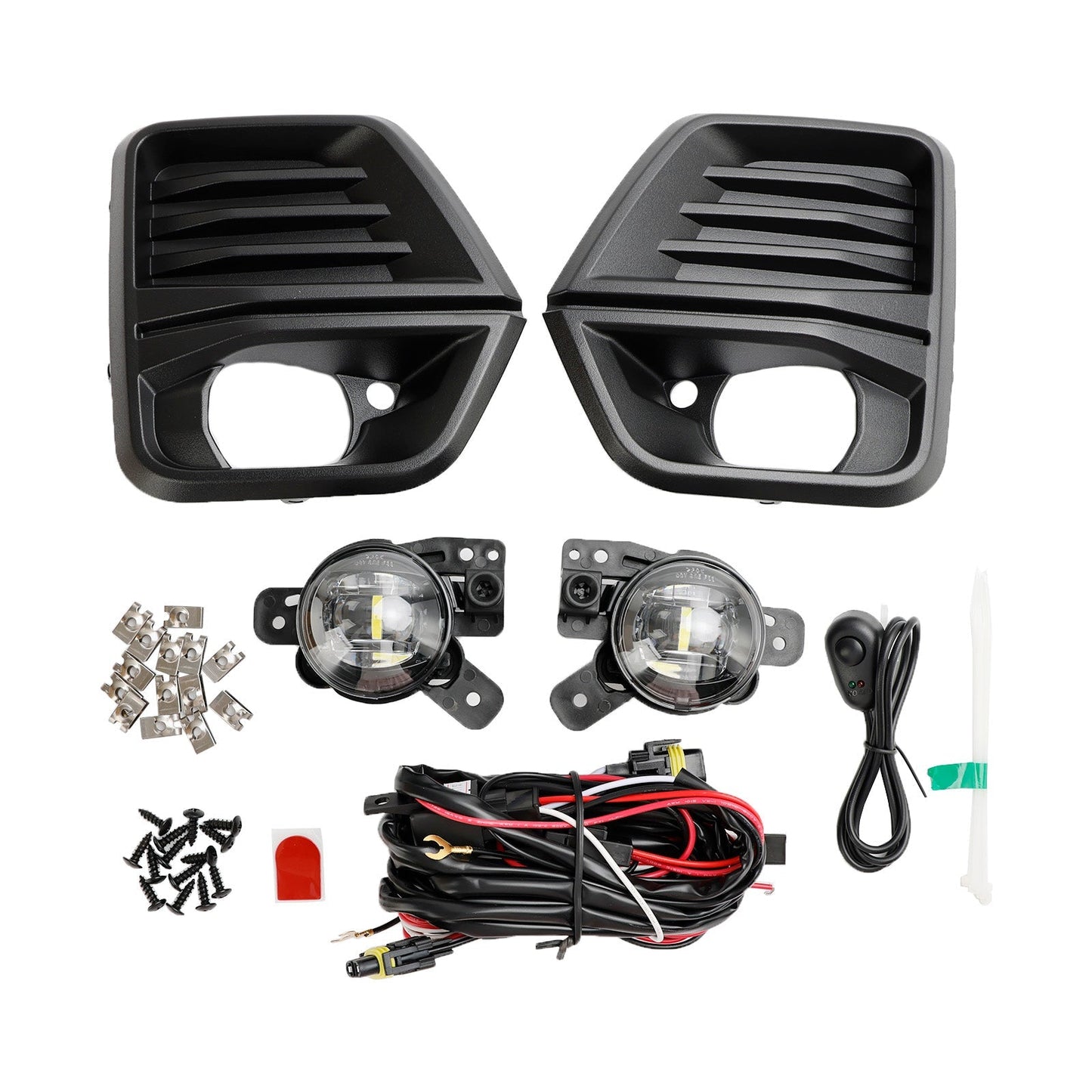 2023-2024 Chevrolet Colorado Pair Front Bumper LED Fog Light Kit W/DOT SAE 42737706 42737708