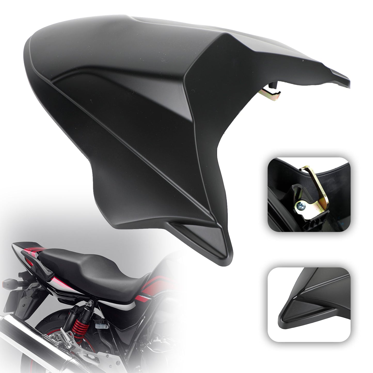 Rear Tail Seat Fairing Cowl Cover for Honda CB650R 2021-2022