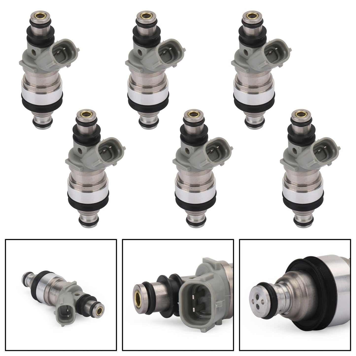 1992-1993 TOYOTA CAMRY 3.0L V6 23250-62030 6Pcs Fuel Injectors Champoo