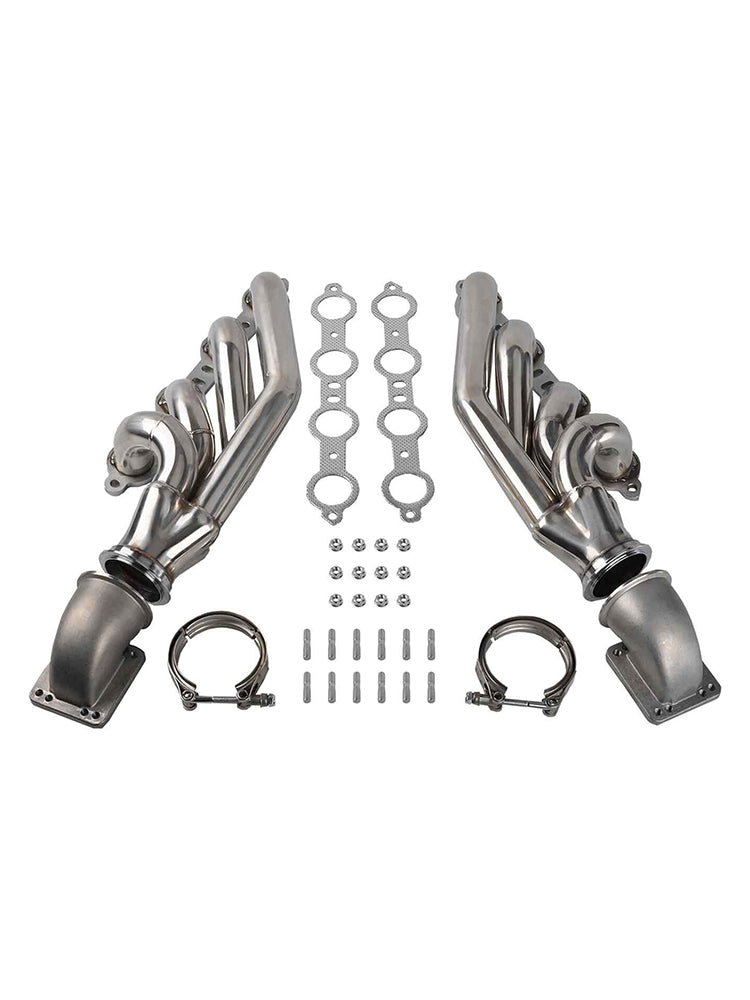 Small Block V8 LS1/LS2/LS3/LS6 LSX 4.8L 5.3L 5.7L 6.0L 6.2L Turbo Exhaust Manifold Header