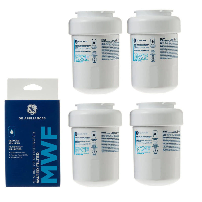 4Pack GE MWF Refrigerator Water Filter