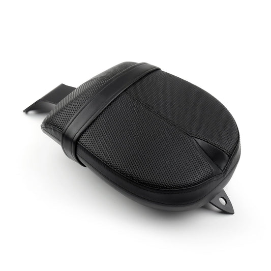 Black Leather Rear Passenger Pillion Pad Seat fits Victory Octane 17 Models