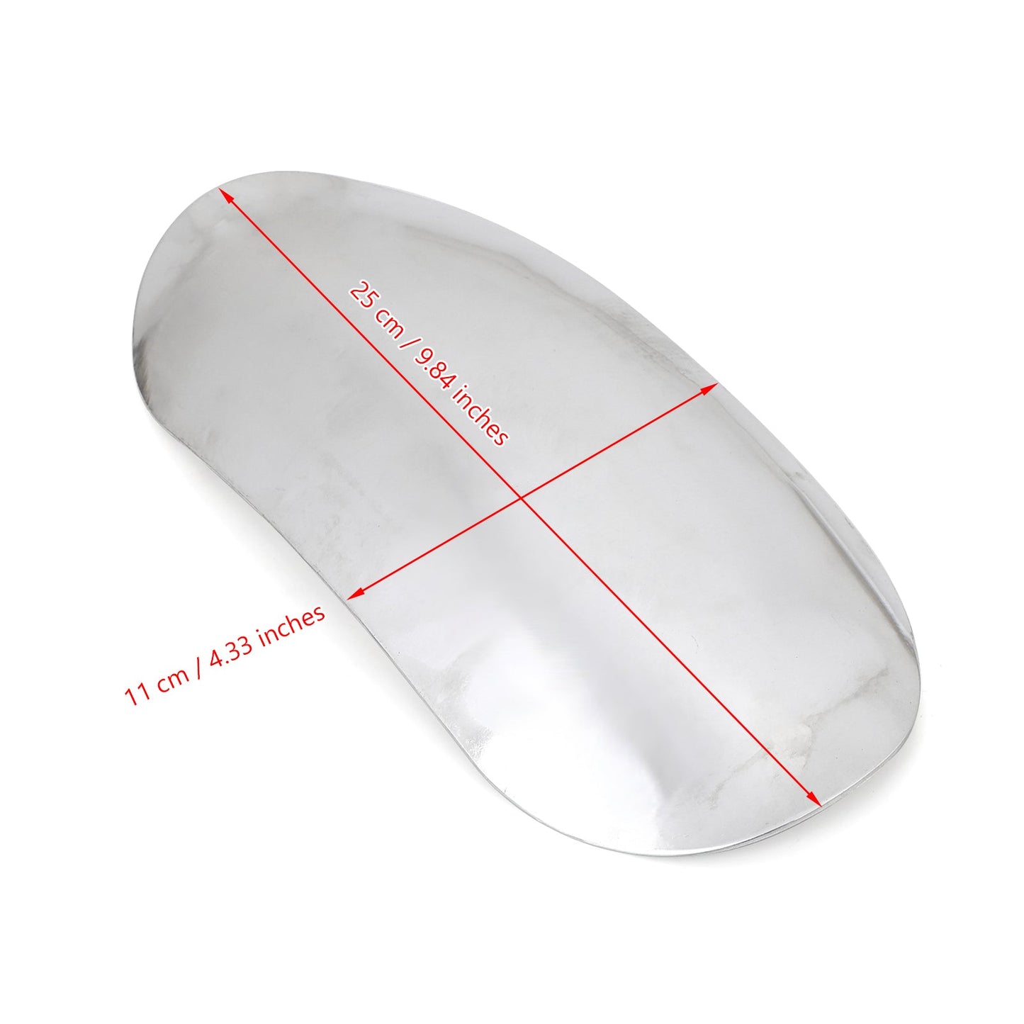 Aluminum Front Wheel Fender Mudguard Fit For Universal Silver