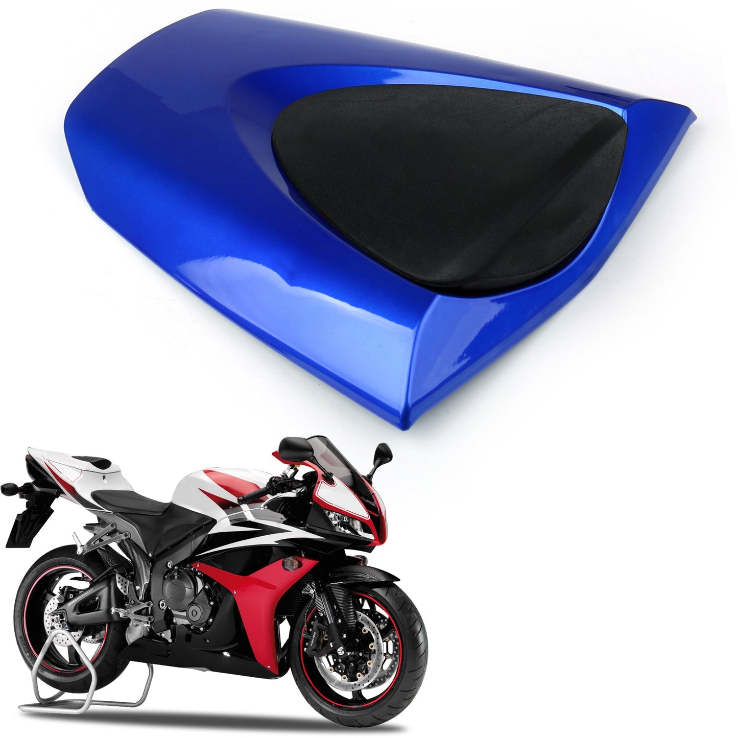 Rear Seat Cover cowl For Honda CBR600RR CBR 600 RR 2007-2012 Blue