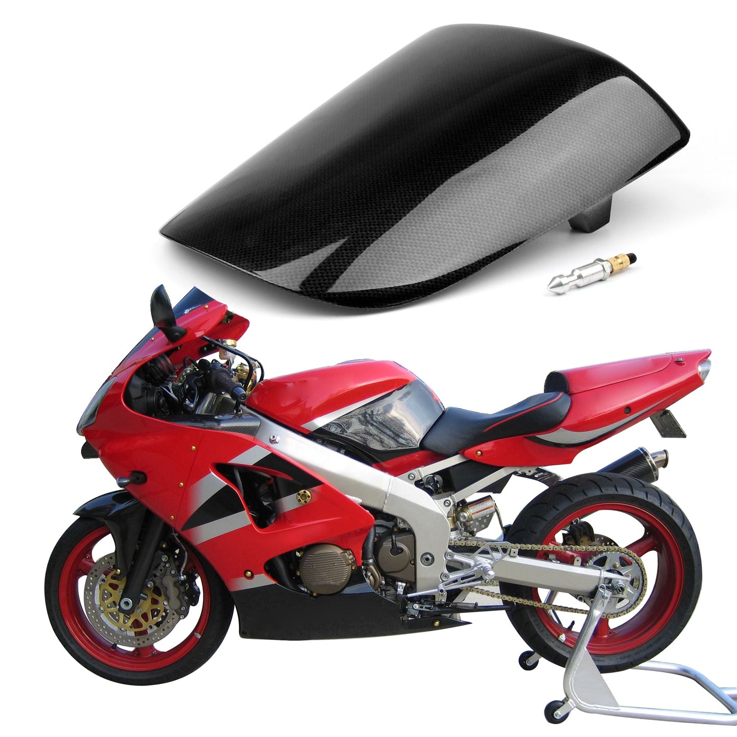 Rear Seat Cover Cowl For Kawasaki ZX6R 2000-2002