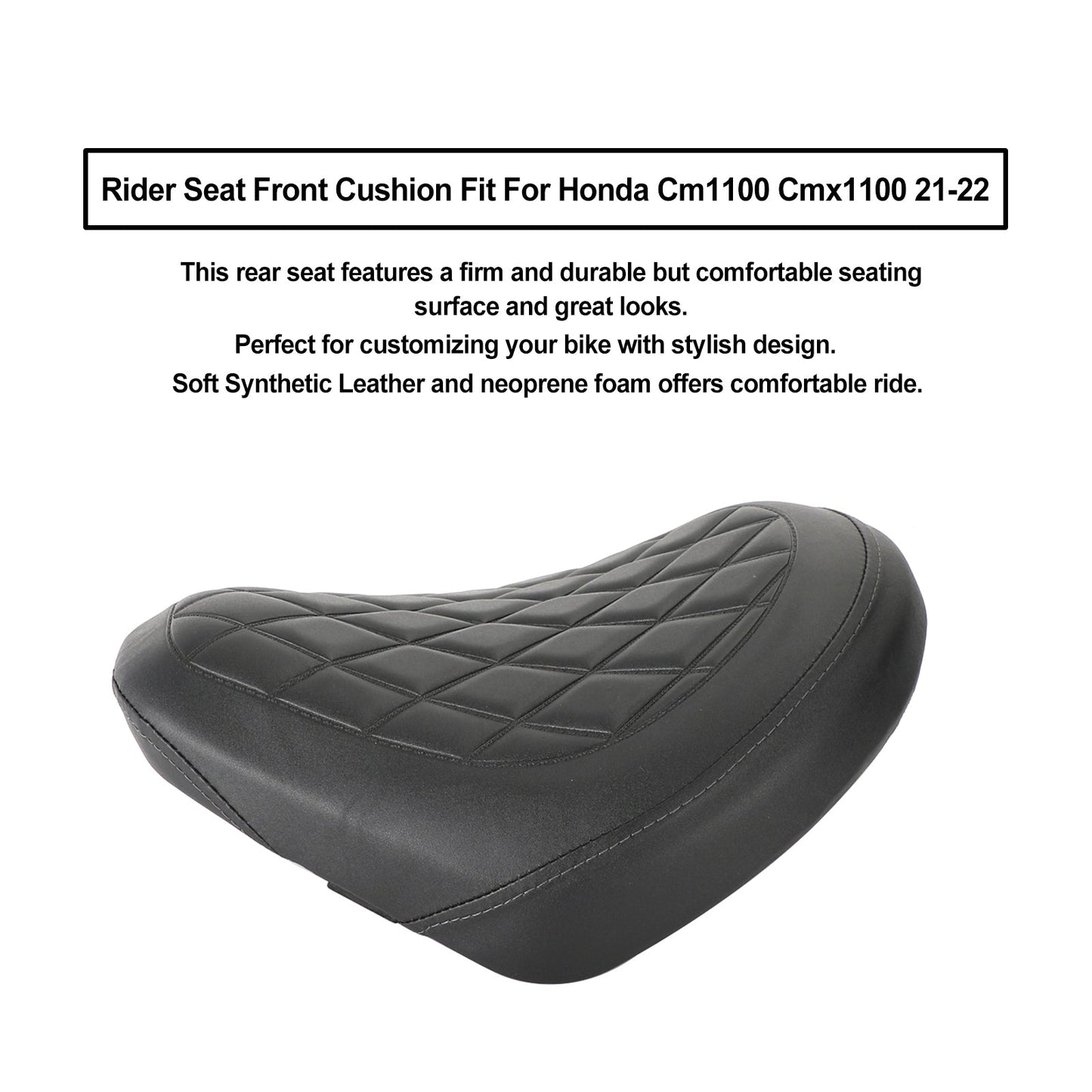 Complete Cushion Rider Passenger Seat Fits For Honda Cm1100 Cmx1100 21-22 Brown