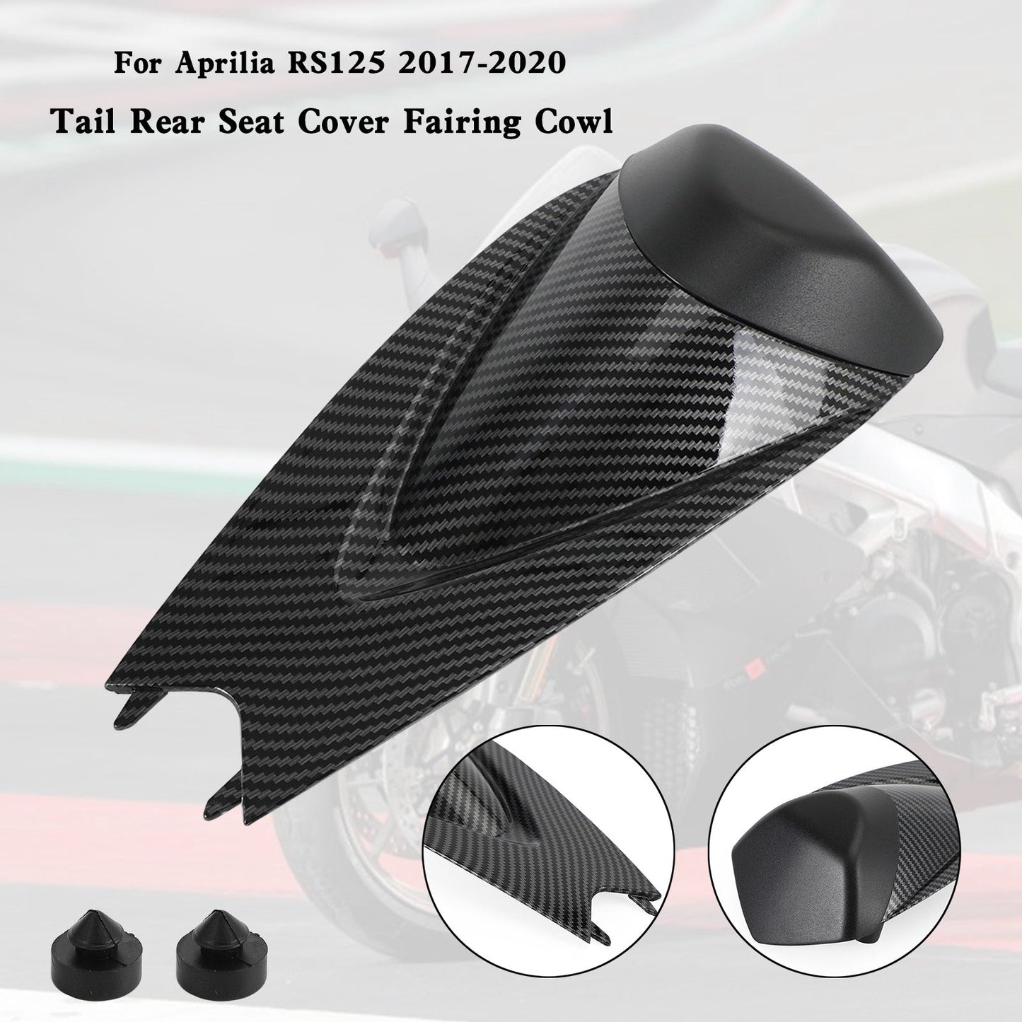 Rear Seat Cover Fairing Cowl for Aprilia RS125 RS4 RSV4 1000 2009-2022