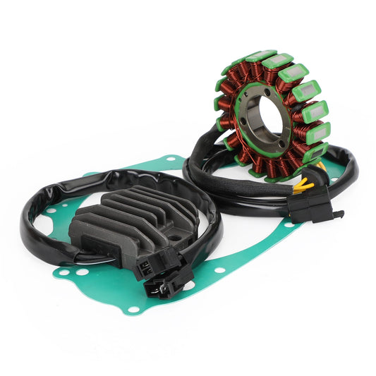 Magneto Coil Stator + Voltage Regulator + Gasket Assy For Suzuki GS 500 F GS500F 2004-2009 Champoo Fedex Express Shipping