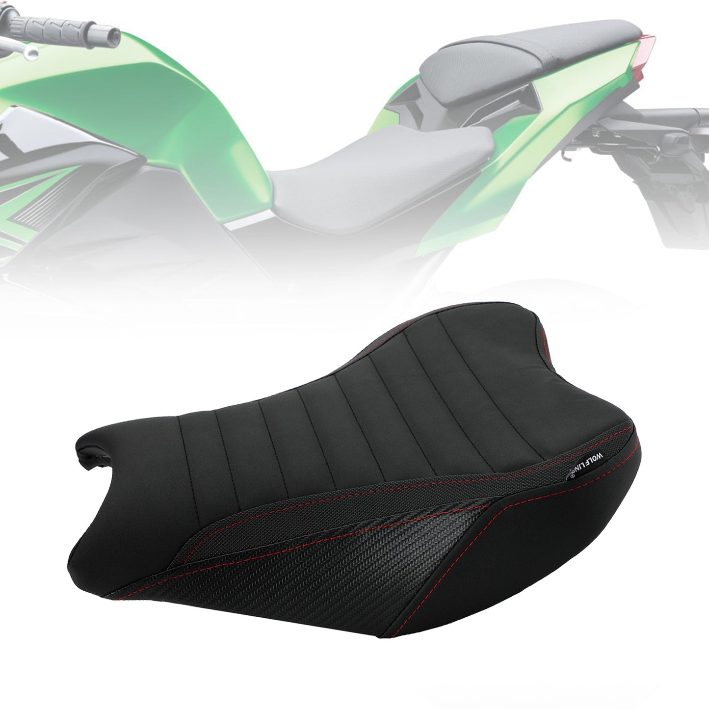 Replace Front Rear Driver Passenger Seat For KAWASAKI NINJA Z900 17-22 18 19 Green